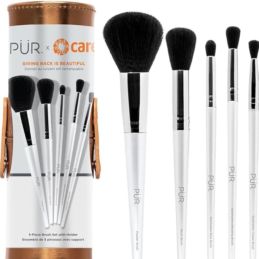 Brand new Pür Care 5 piece make up brush